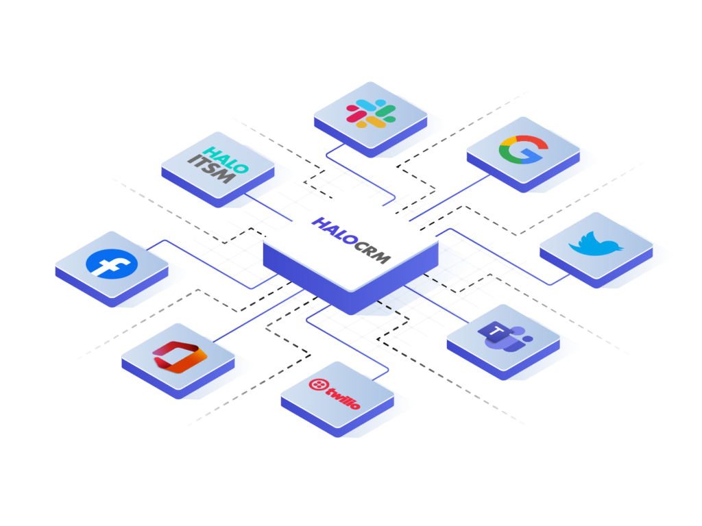 Intégrez HaloCRM avec vos applications préférées.