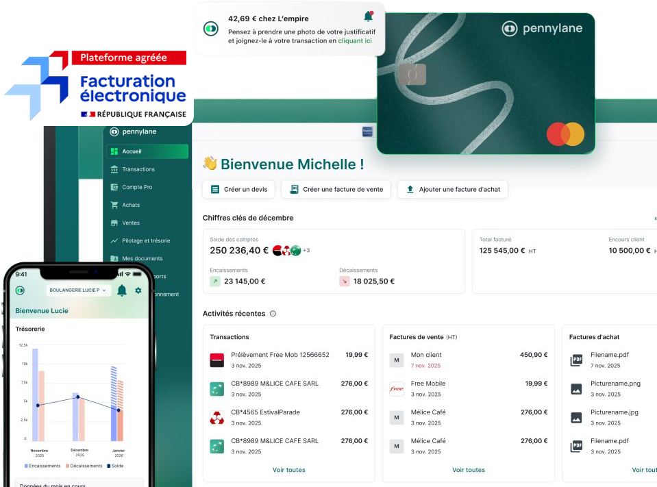Pennylane Dashboard